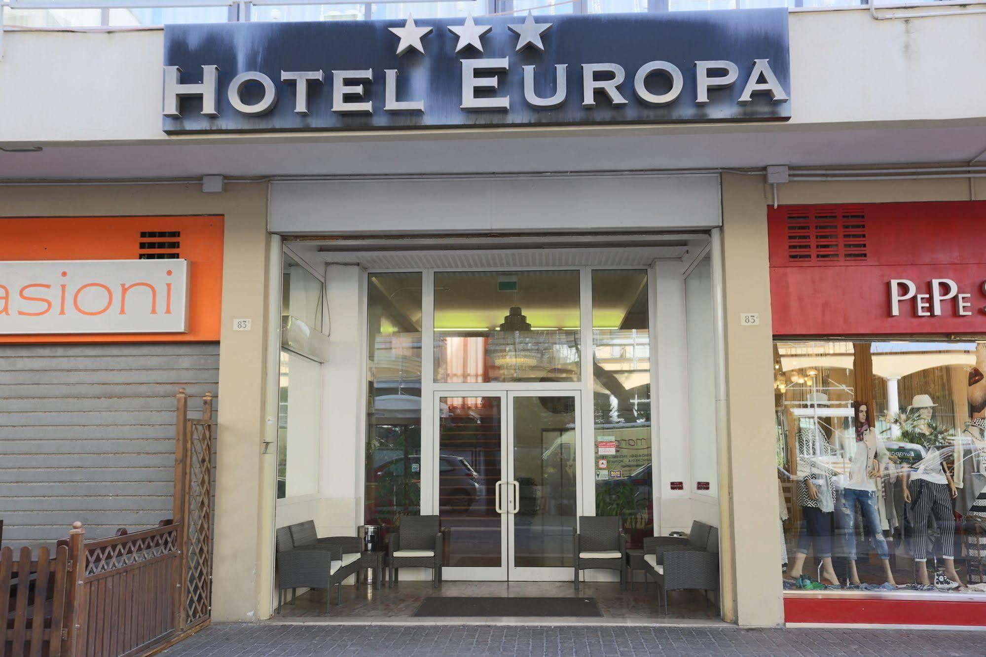 Hotel Europa Rimini Kültér fotó